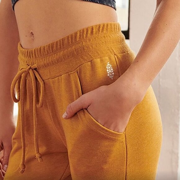 Free People Movement Goldenrod Joggers, M - Picture 2 of 11